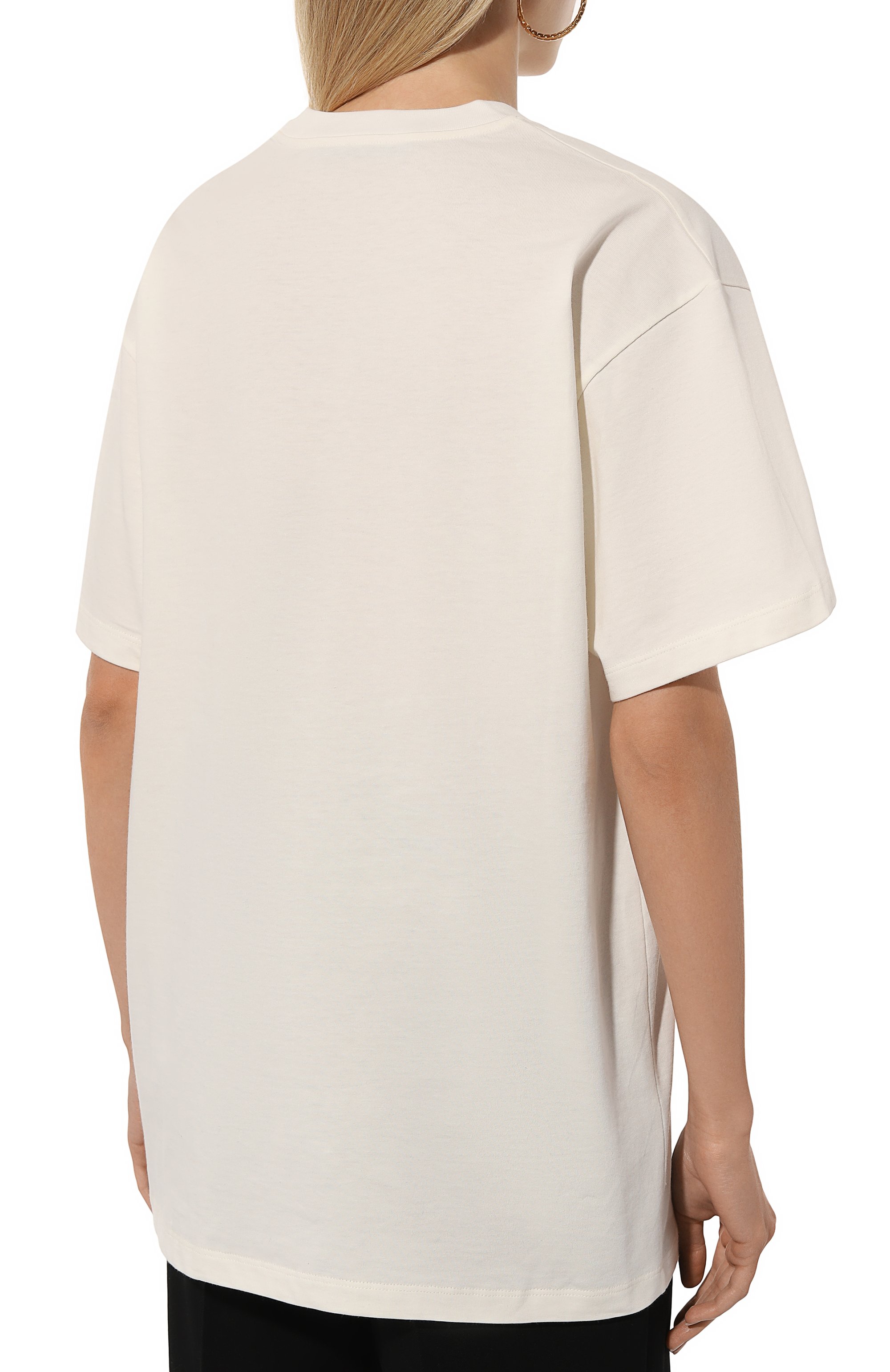 Хлопковая футболка GUCCI, арт. 776596/XJGDH, фото 4