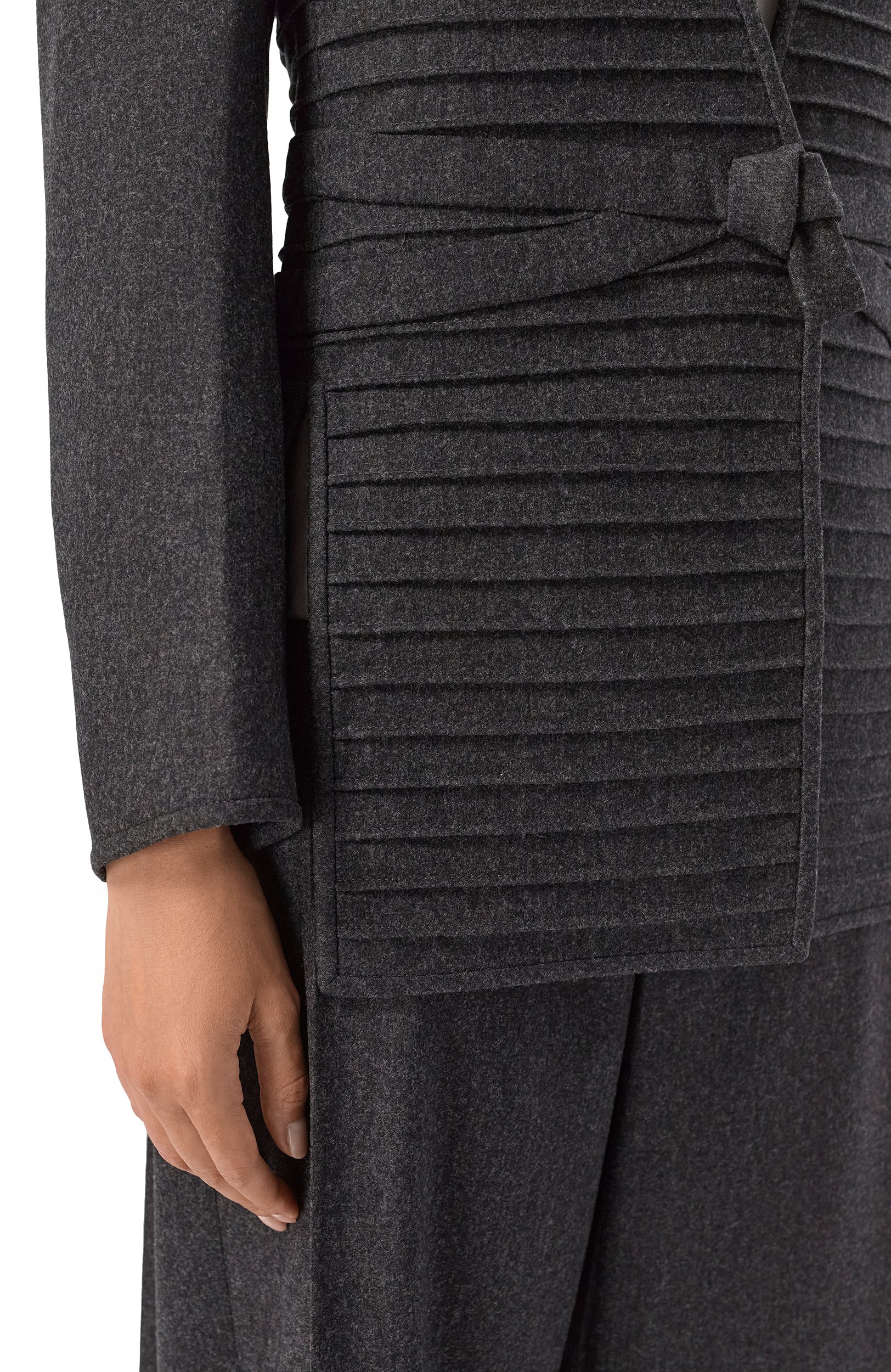 Жакет из шерсти и кашемира GIORGIO ARMANI, арт. GW003462/TE10537, фото 5