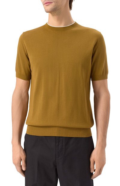 Хлопковый джемпер CANALI, арт. C1050/MK02261, фото 3