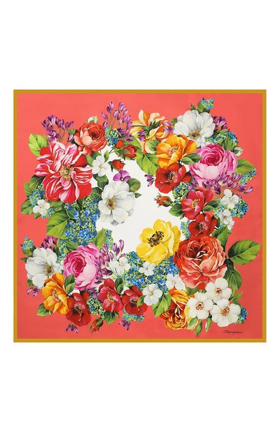 Шелковый платок DOLCE & GABBANA, арт. FN090R/GDS51, фото 3