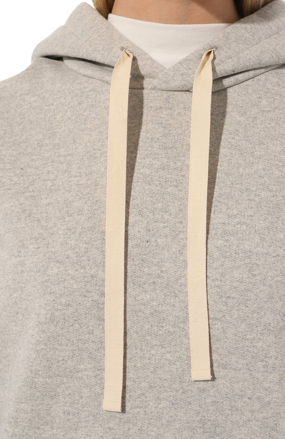 Хлопковое худи JIL SANDER, арт. J40GU0104/J20010, фото 5