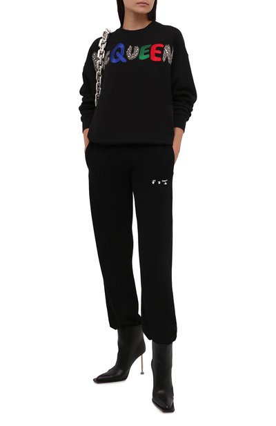 Хлопковые джоггеры OFF-WHITE, арт. 0WCH006F21JER001, фото 2