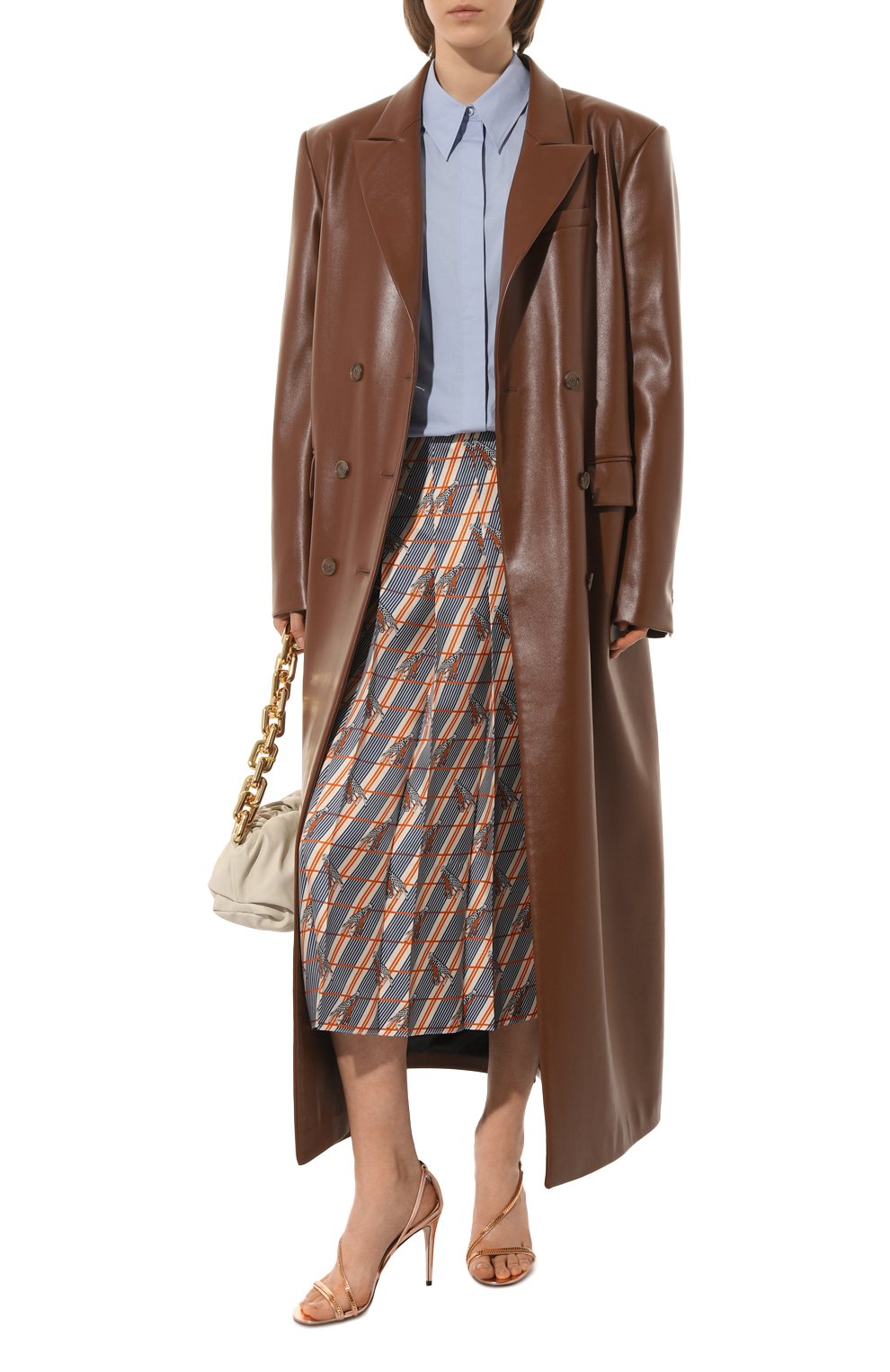 Шелковая юбка GUCCI, арт. 409370 ZAB6Q, фото 2