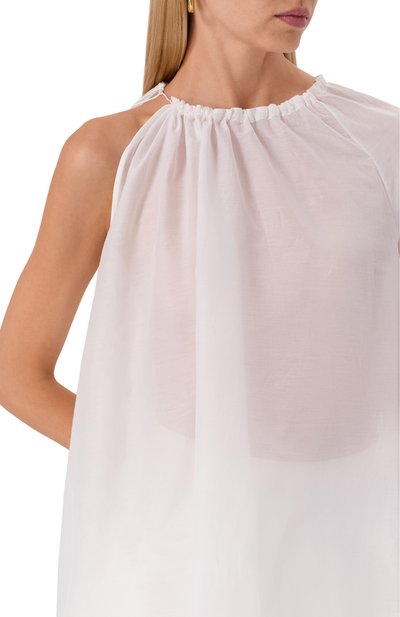 Топ из хлопка и шелка 12 STOREEZ, арт. 132899, фото 5