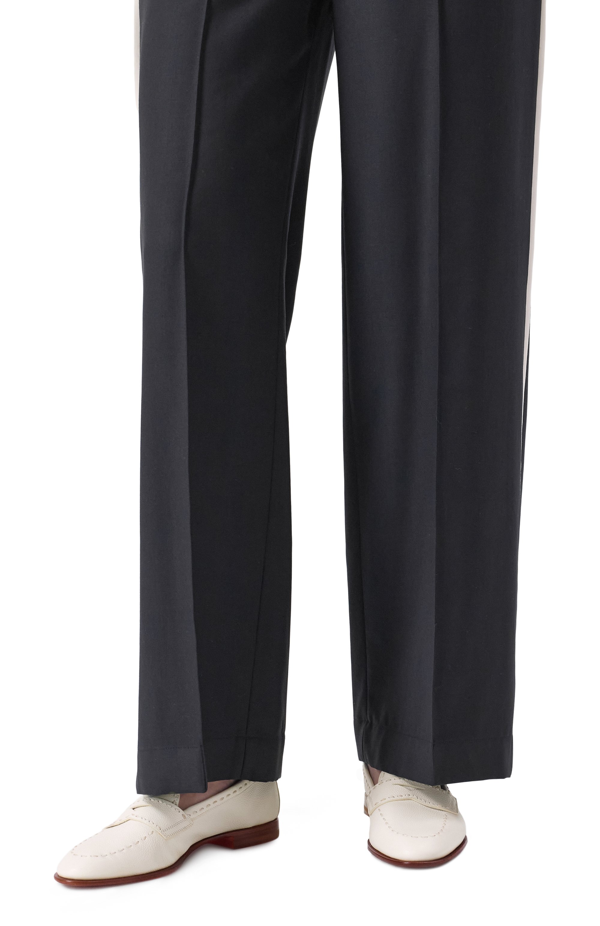 Кожаные пенни-лоферы SANTONI, арт. WUSG71437HAFSWKA, фото 3