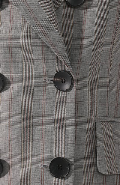 Жакет из смеси хлопка и вискозы ISABEL MARANT ETOILE серого цвета по цене 41550 руб., арт. VE0872-19P009E/ILIANE, фото 5 Жакет из смеси хлопка и вискозы ISABEL MARANT ETOILE, арт. VE0872-19P009E/ILIANE, фото 5