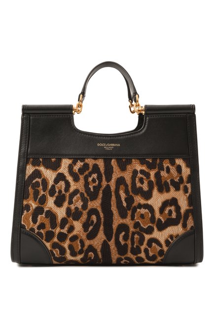 Женская сумка sicily small DOLCE & GABBANA леопардового цвета по цене 0 руб., арт. BB7728/B6I37 | Фото 1