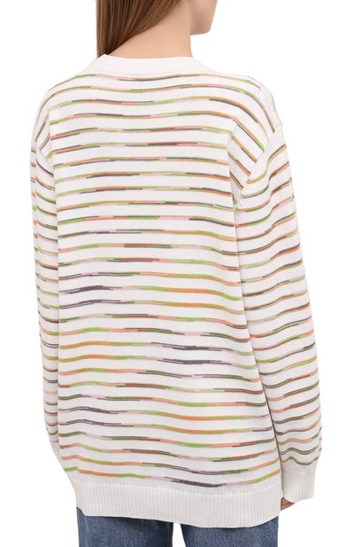 Хлопковый пуловер M MISSONI, арт. 2DN00338/2K008N, фото 4