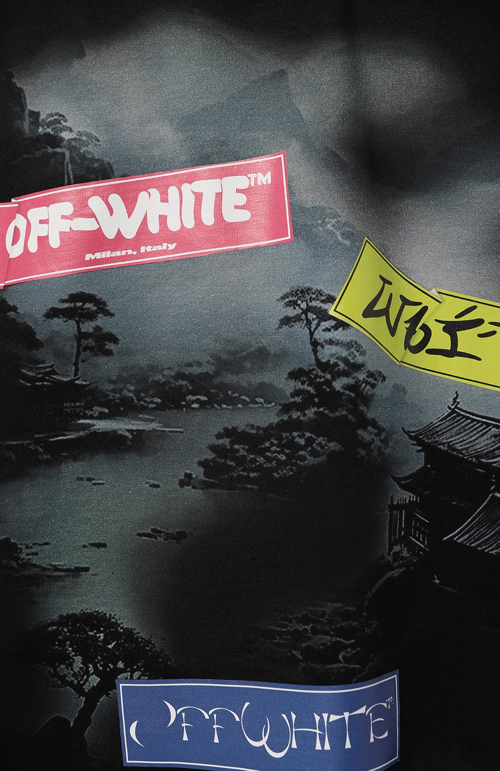 Хлопковый лонгслив OFF-WHITE, арт. 0MAB091F24JER008, фото 5