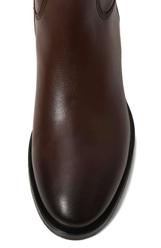 Кожаные сапоги Santoni WSHG58900BJ2NLGA Коричневый  WSHG58900BJ2NLGA Фото 6