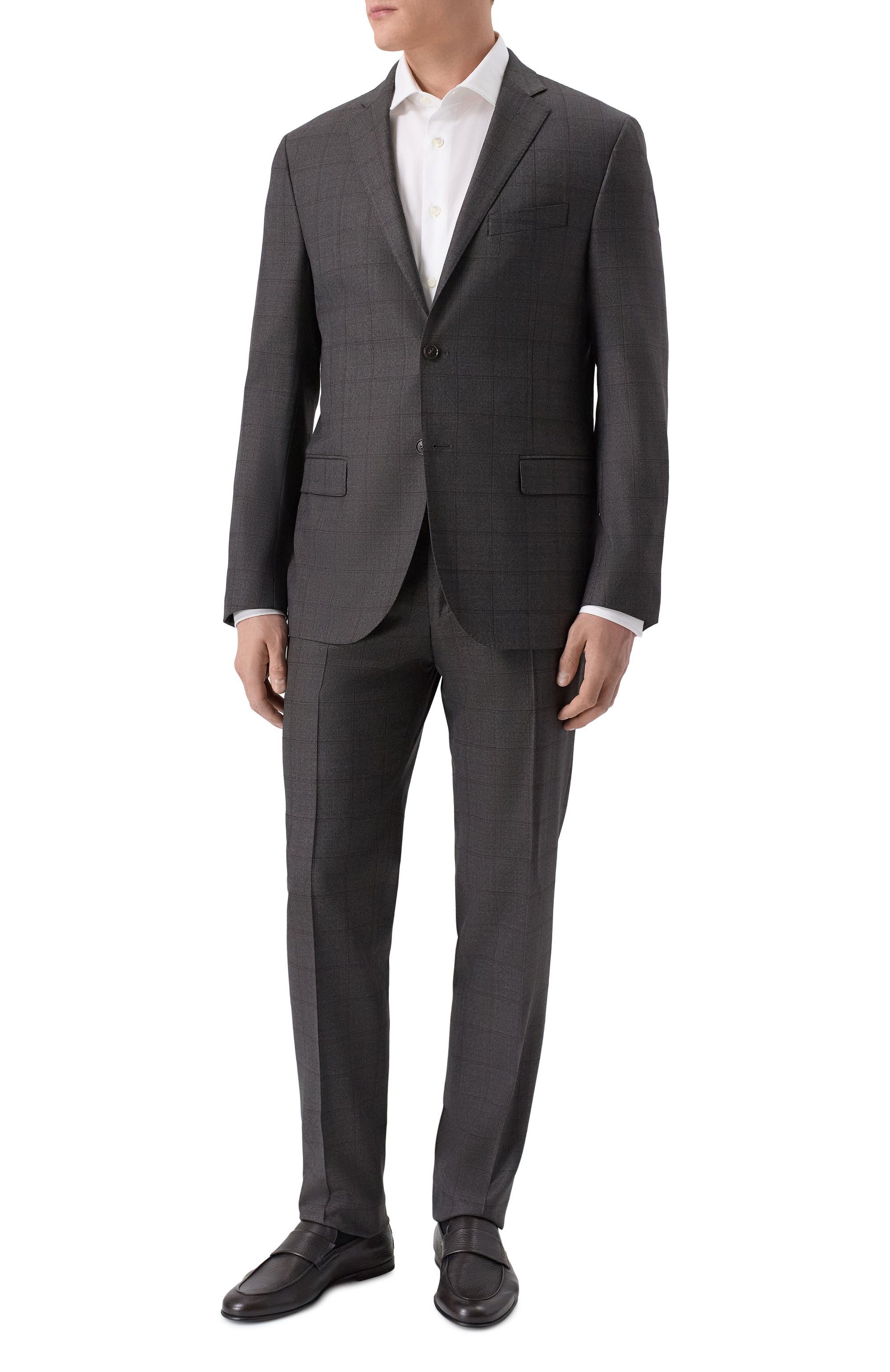 Хлопковая сорочка ALESSANDRO GHERARDI белого цвета по цене 35250 руб., арт. BR1-2G-7T/M041, фото 2 Хлопковая сорочка ALESSANDRO GHERARDI, арт. BR1-2G-7T/M041, фото 2