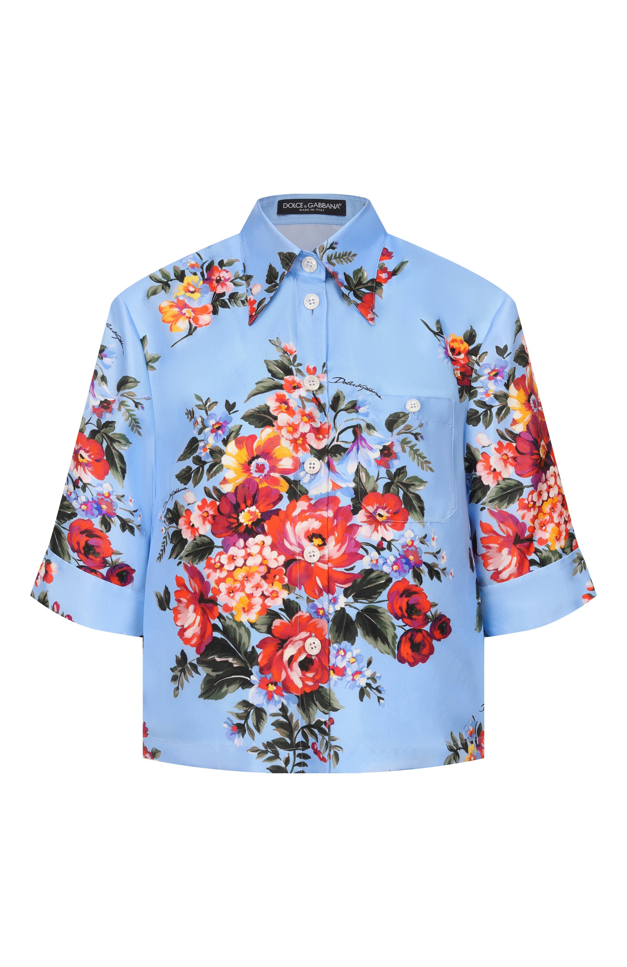 Шелковая рубашка DOLCE & GABBANA, арт. F5T50T/IS11I, фото 1