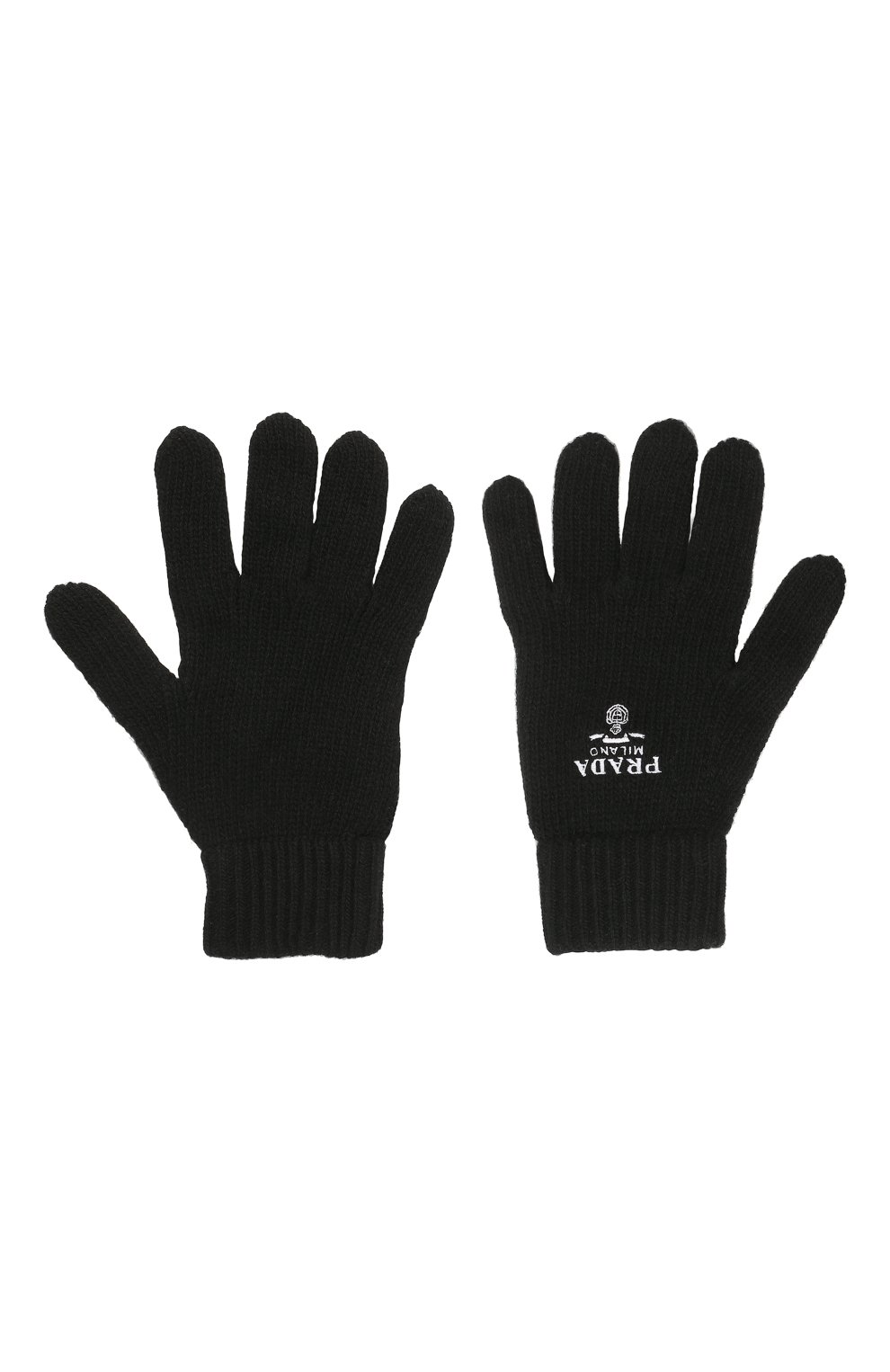 Перчатки из шерсти и кашемира PRADA, арт. UMK66-1B1A-F0002-212, фото 2