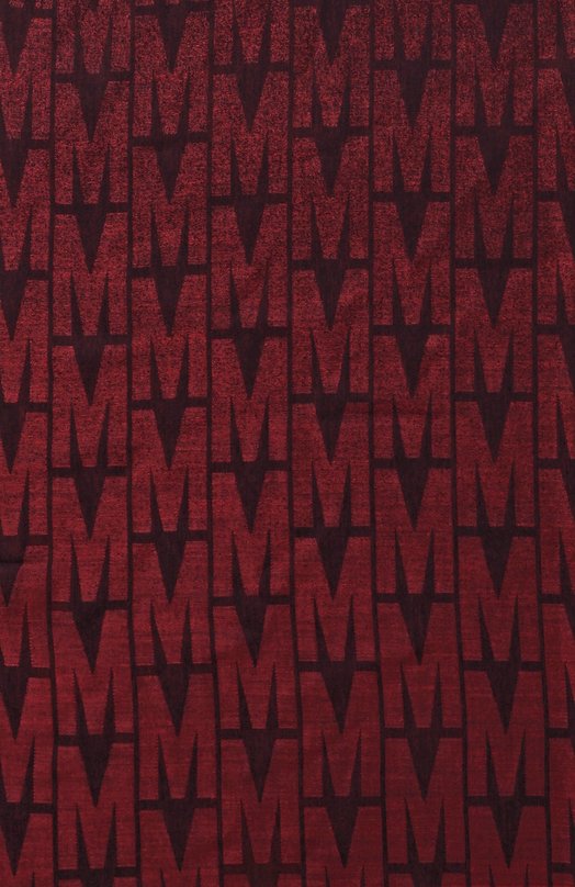 Шарф из вискозы и шерсти Moschino 50231/M5854 Бордовый  50231/M5854 Фото 4