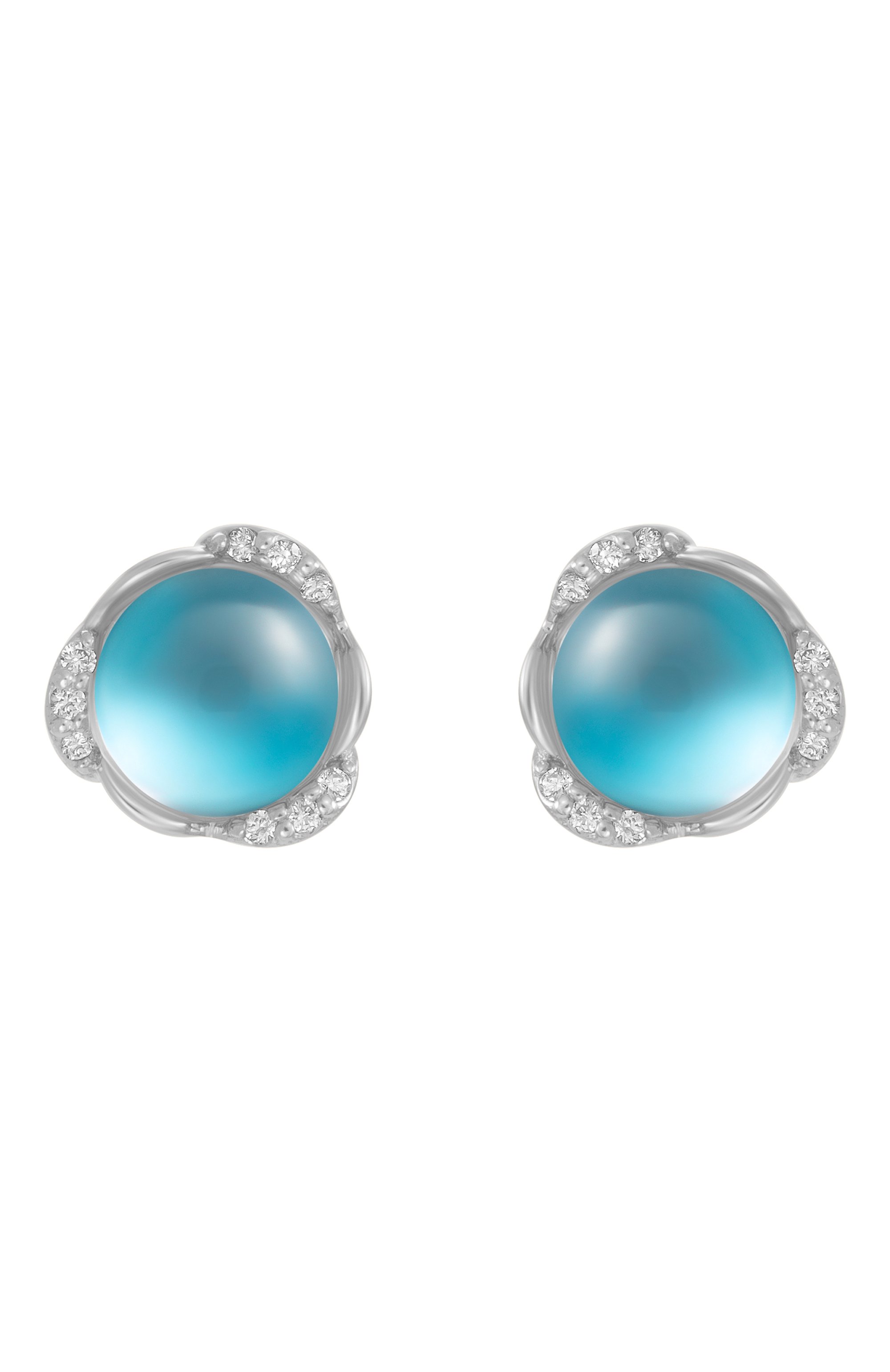 Серьги LUCKY ZNAKY бесцветного цвета по цене 316250 руб., арт. MERLYZ-ORX02-BTTA-W-8 MM, фото 2 Серьги LUCKY ZNAKY, арт. MERLYZ-ORX02-BTTA-W-8 MM, фото 2