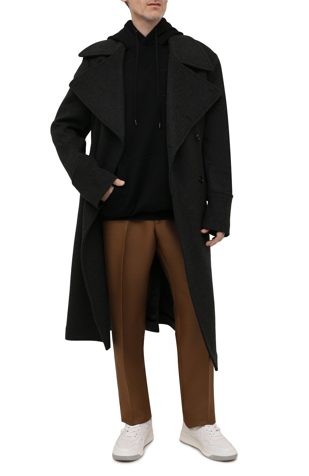 Шерстяное худи BURBERRY, арт. 8045511, фото 2