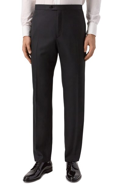 Шерстяной смокинг BRIONI черного цвета по цене 770000 руб., арт. RT051S/P6A0M, фото 4 Шерстяной смокинг BRIONI, арт. RT051S/P6A0M, фото 4