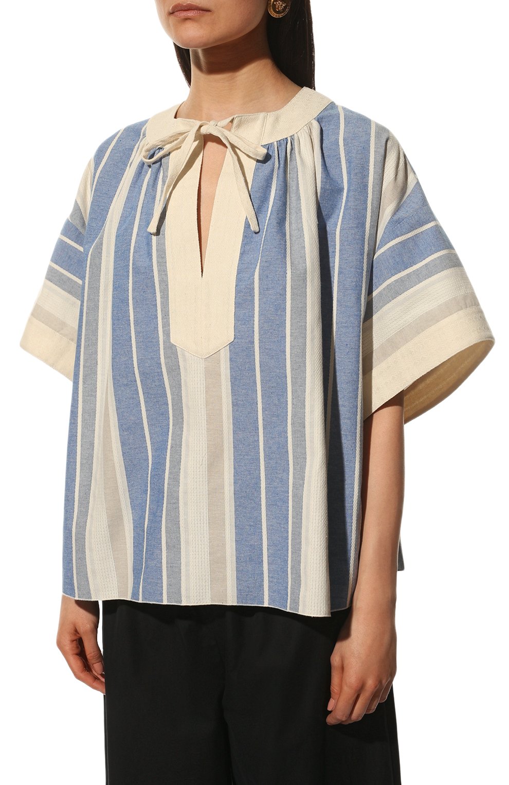 Хлопковая блузка VIKA 2.0, арт. SS22-1294, фото 3