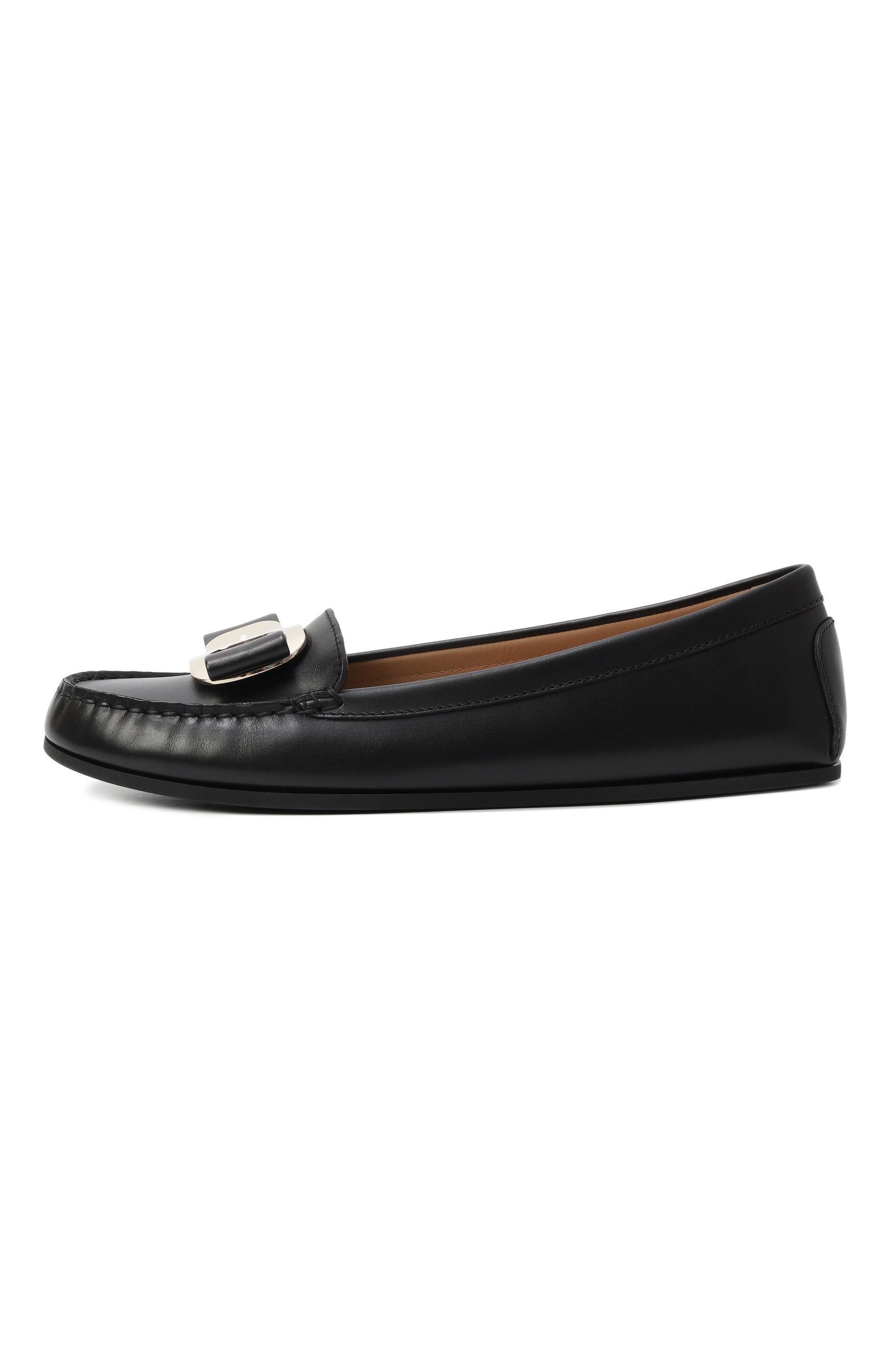 Кожаные лоферы new vara FERRAGAMO, арт. 01K066/782470, фото 4
