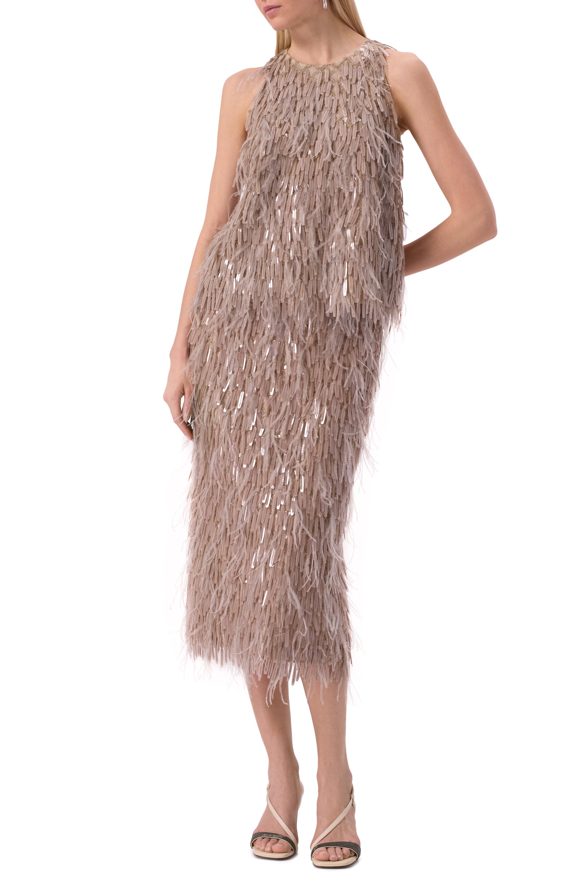 Шелковый топ BRUNELLO CUCINELLI, арт. MF940VR200, фото 2