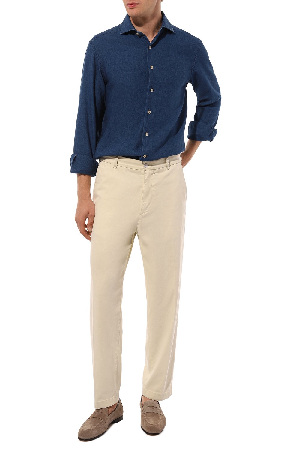 Хлопковая рубашка ALESSANDRO GHERARDI, арт. BR1L-3G-7T/73A1, фото 2