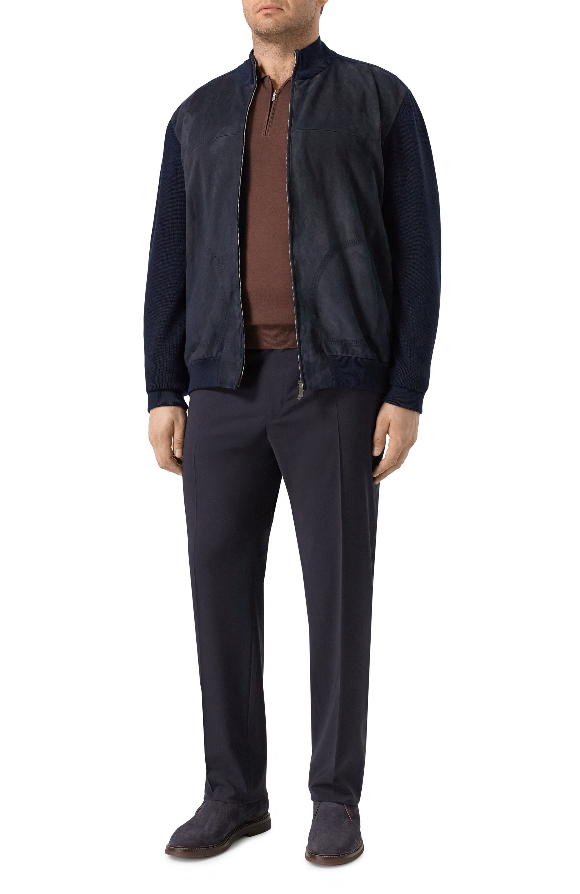 Шерстяные брюки CORNELIANI, арт. 274B08/2718563, фото 2