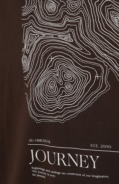 Хлопковая футболка AG ADRIANO GOLDSCHMIED, арт. 70240LXYP, фото 5