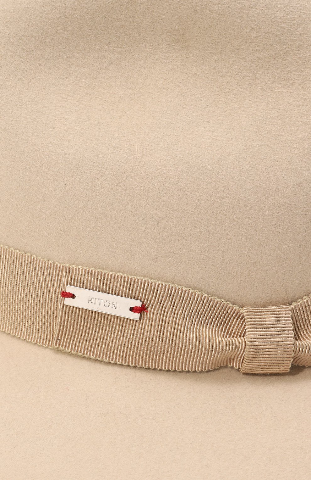 Шерстяная шляпа KITON бежевого цвета по цене 114000 руб., арт. D56748K0528F09, фото 3 Шерстяная шляпа KITON, арт. D56748K0528F09, фото 3
