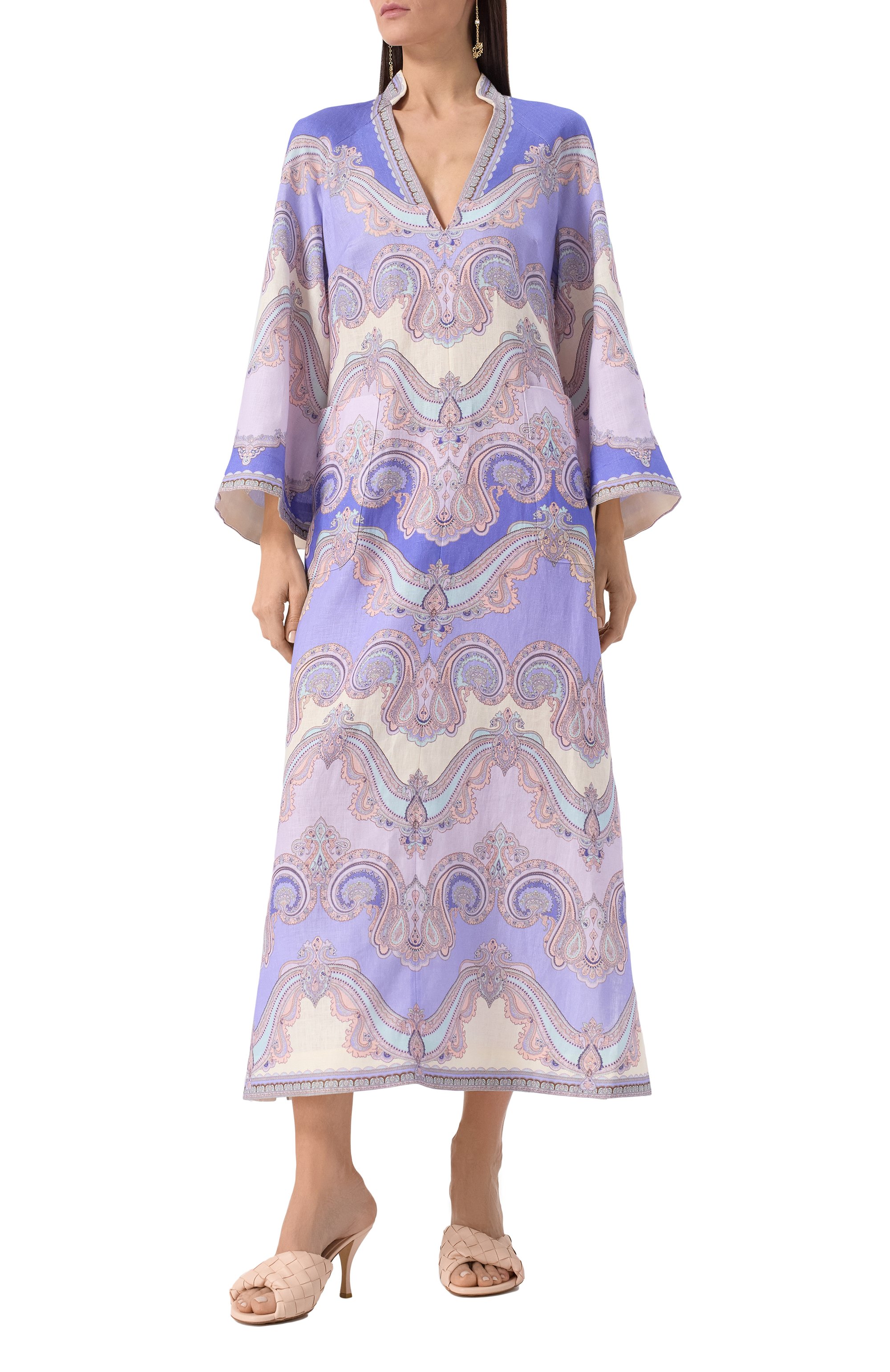 Льняное платье ZIMMERMANN, арт. 1725DRS254, фото 3