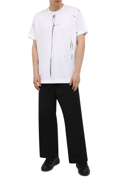 Хлопковая футболка GIVENCHY, арт. BM712W3Y6B, фото 2