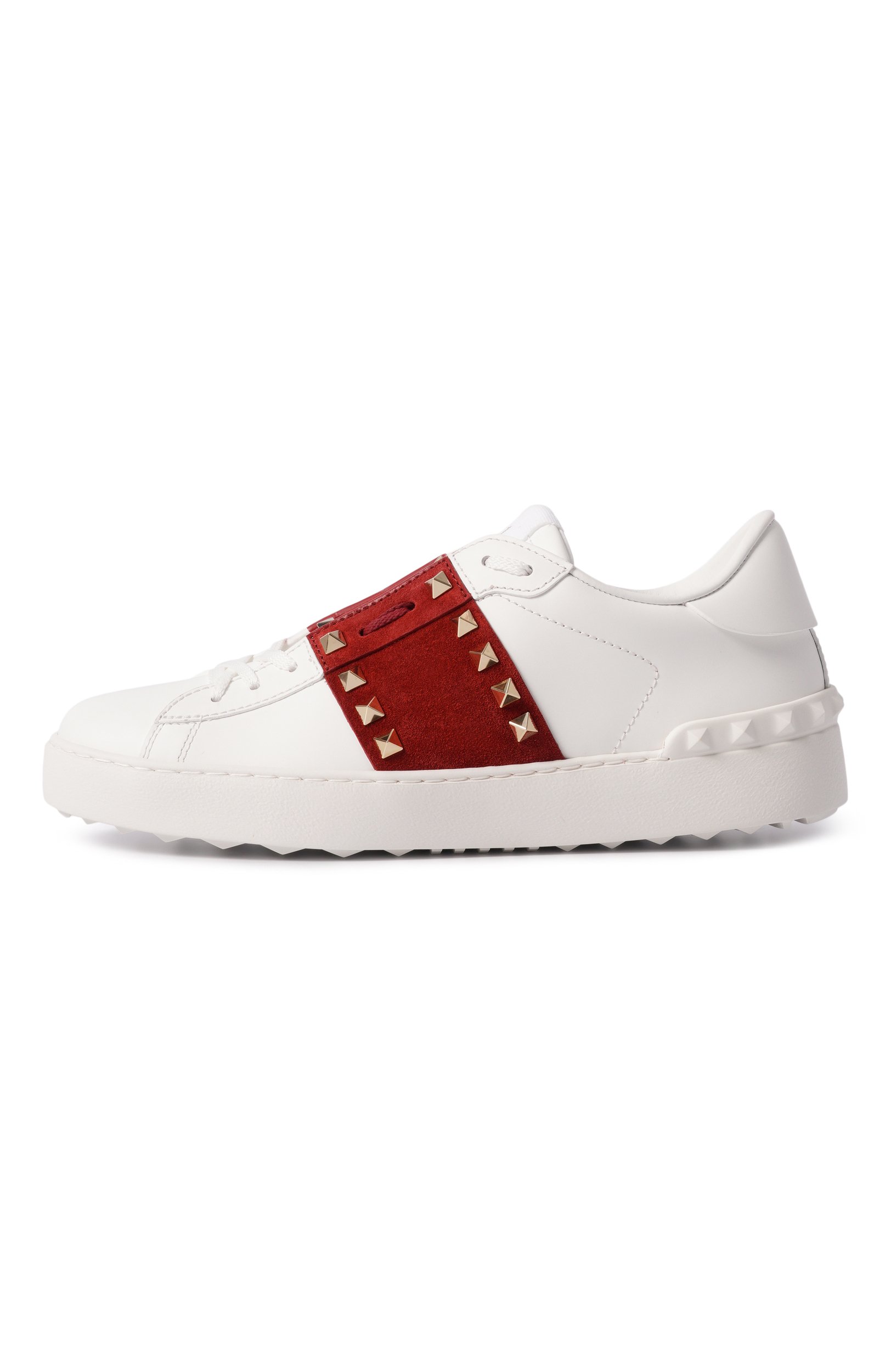 Кожаные кеды rockstud untitled VALENTINO, арт. 9W2S0A01/ZBV, фото 4