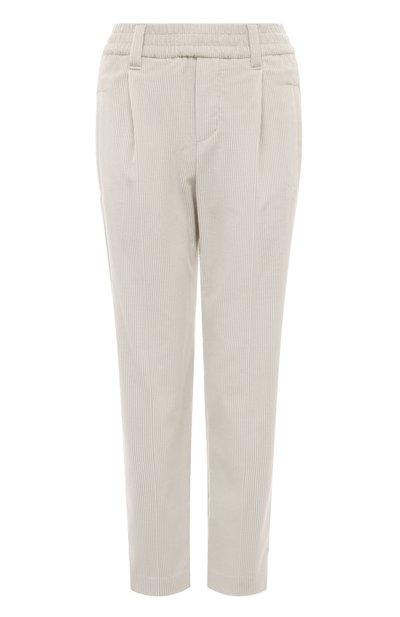 Женские вельветовые брюки BRUNELLO CUCINELLI, арт. MP436P8416