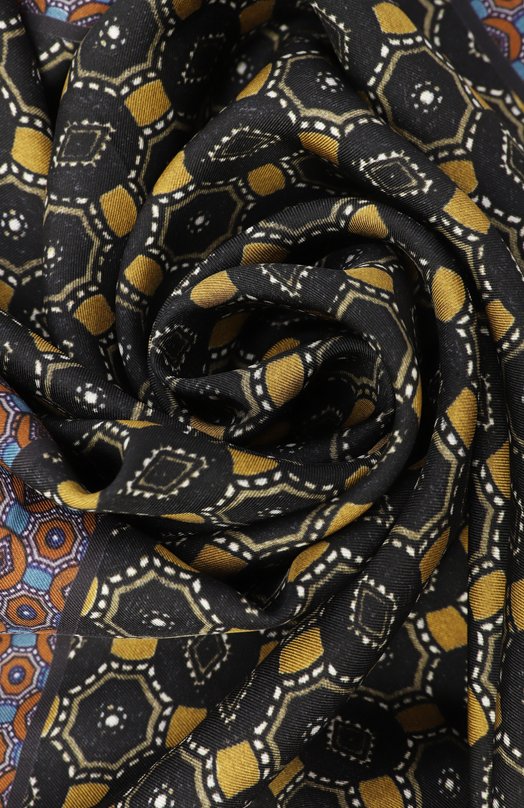 Шелковый платок Dries Van Noten 011300-2210-205 Разноцветный  011300-2210-205 Фото 3