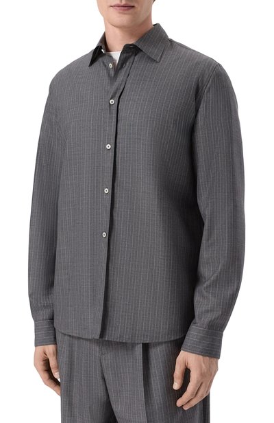 Шерстяная рубашка JIL SANDER, арт. J22DL0401/J40336, фото 3