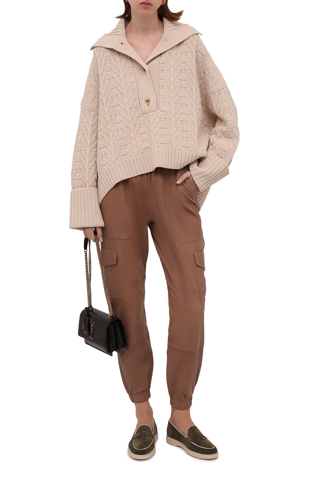 Кожаные джоггеры SPRWMN, арт. BTM-009-L/ARMY PANT J0GGER, фото 2