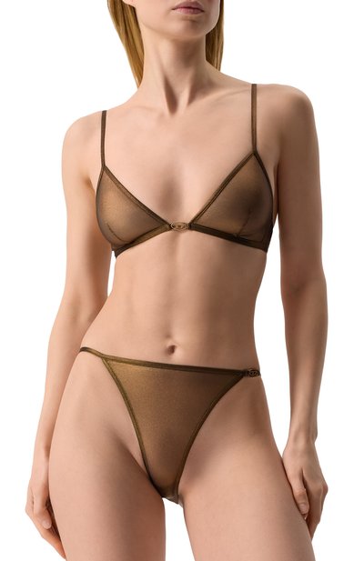 Бюстгальтер-бралетт DIESEL бронзового цвета по цене 6710 руб., арт. A17738/0HJBZ, фото 2 Бюстгальтер-бралетт DIESEL, арт. A17738/0HJBZ, фото 2