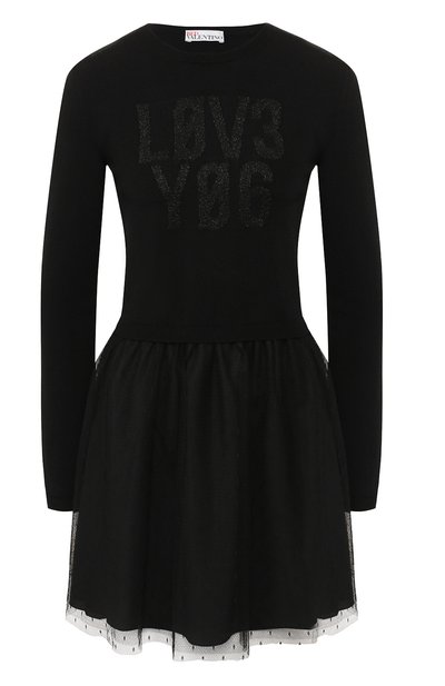 Женское платье из вискозы REDVALENTINO, арт. SR3KDA79/4DY