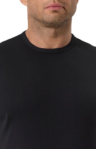 Футболка из вискозы и хлопка BRUNELLO CUCINELLI, арт. MR8061336W, фото 5