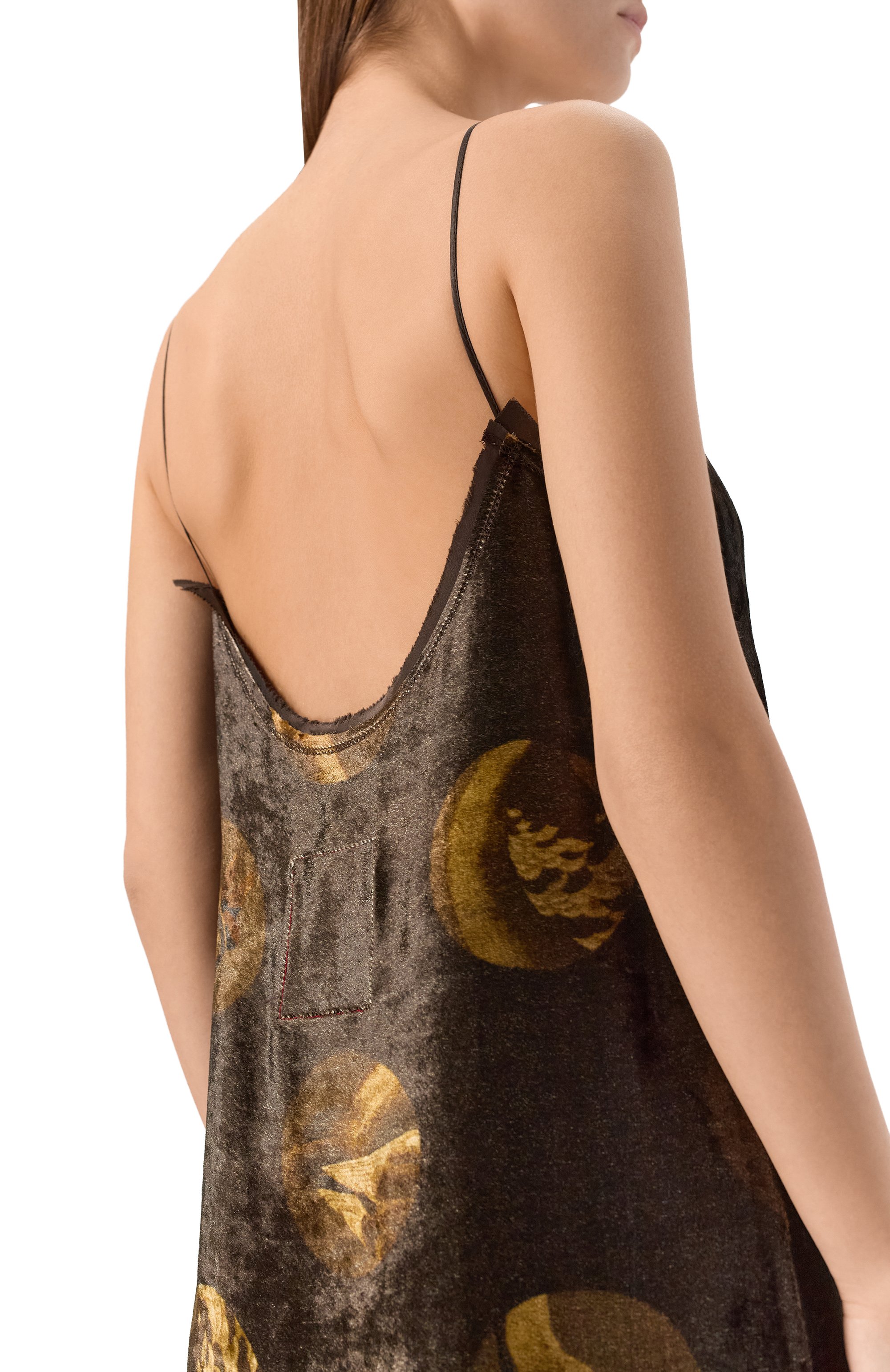 Платье из вискозы и шелка UMA WANG, арт. P0 W UW5085, фото 5