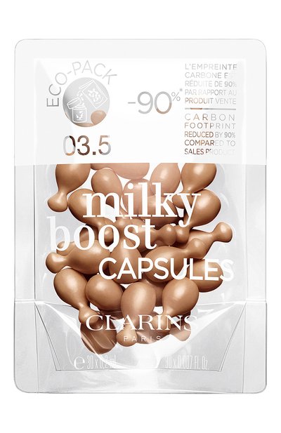 Тональный флюид для лица в капсулах milky boost capsules рефил, оттенок 03.5 (30x0,2ml) CLARINS, арт. 80086372, фото 1