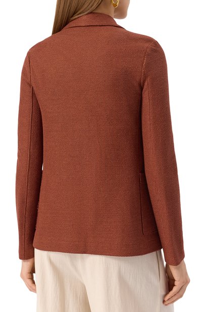 Жакет изо льна и хлопка HARRIS WHARF LONDON, арт. A2220PDZ, фото 4