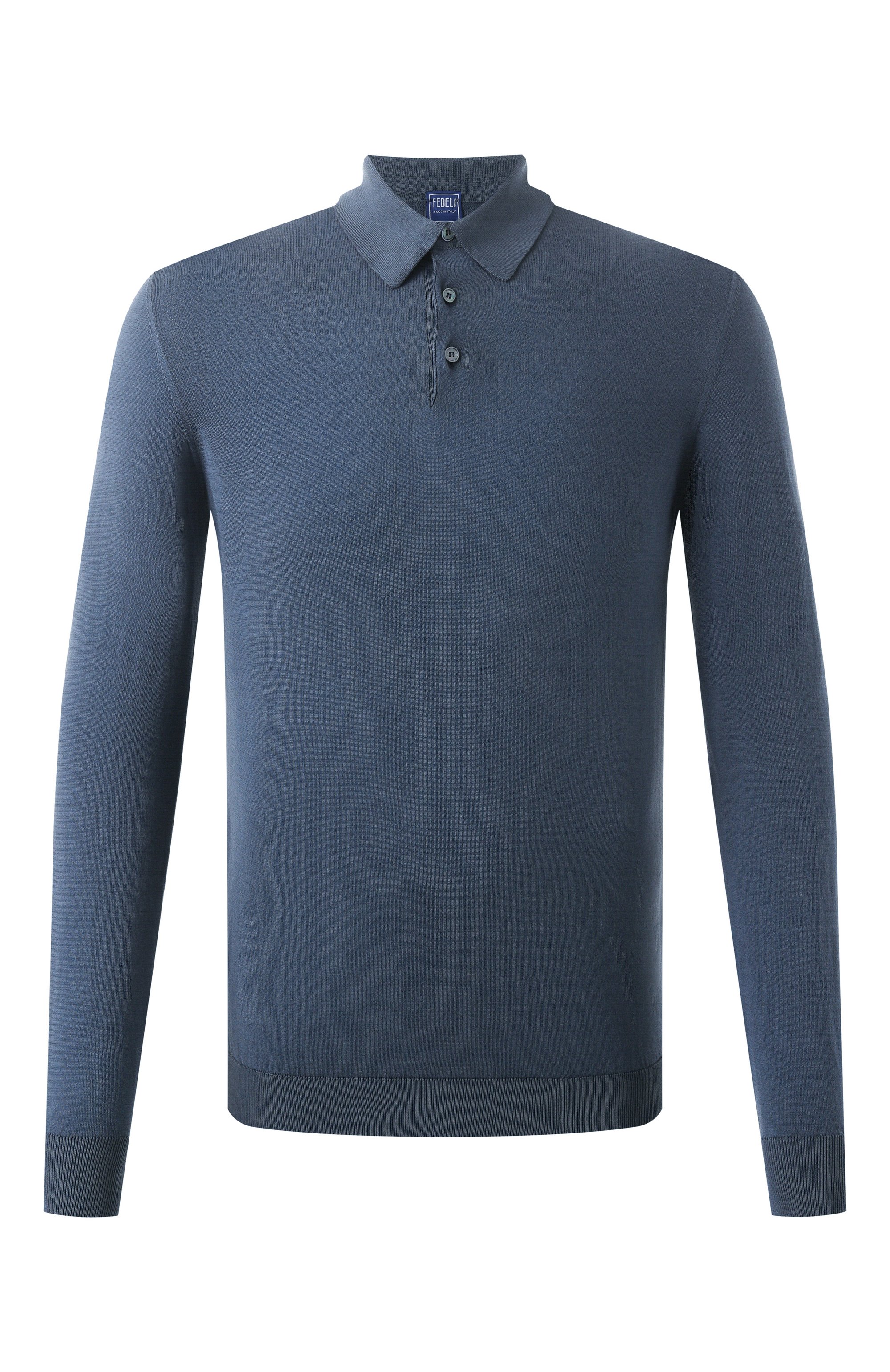 Хлопковое поло FEDELI, арт. 8UED5911, фото 1