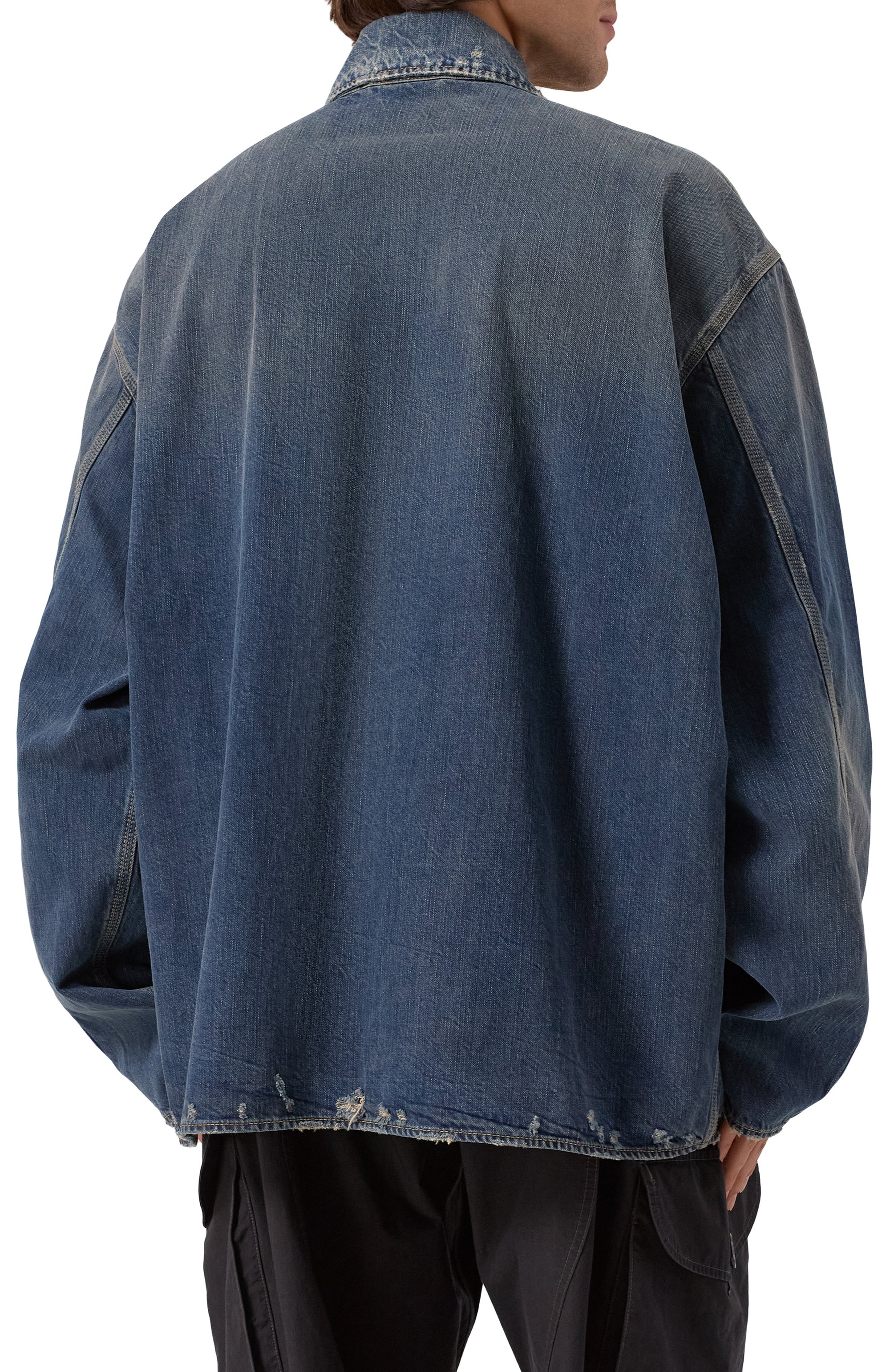 Джинсовая куртка BALENCIAGA, арт. 831691/TSW71, фото 4