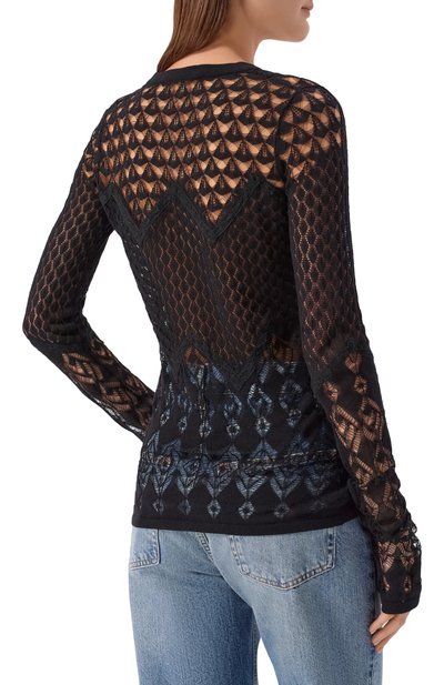 Хлопковый кардиган BLUMARINE, арт. 2M676A, фото 4