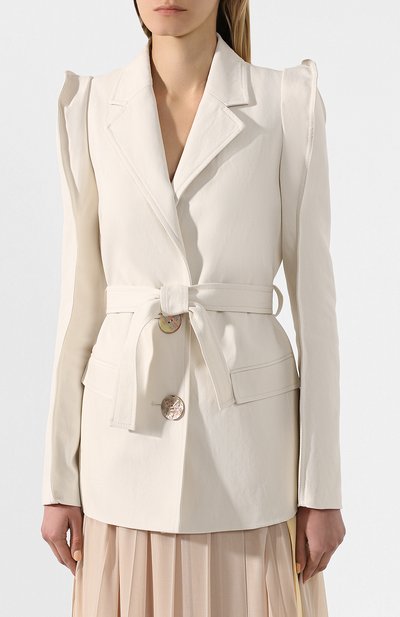 Жакет из смеси хлопка и льна KENZO, арт. FA52VE0125A0, фото 3