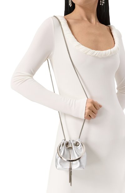 Сумка bon bon micro JIMMY CHOO, арт. MICR0 B0N B0N/MNA, фото 2