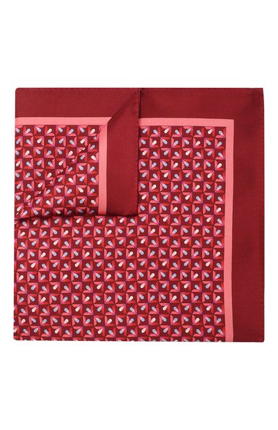 Комплект из галстука и платка LANVIN красного цвета по цене 15900 руб., арт. 4250/TIE SET, фото 3 Комплект из галстука и платка LANVIN, арт. 4250/TIE SET, фото 3