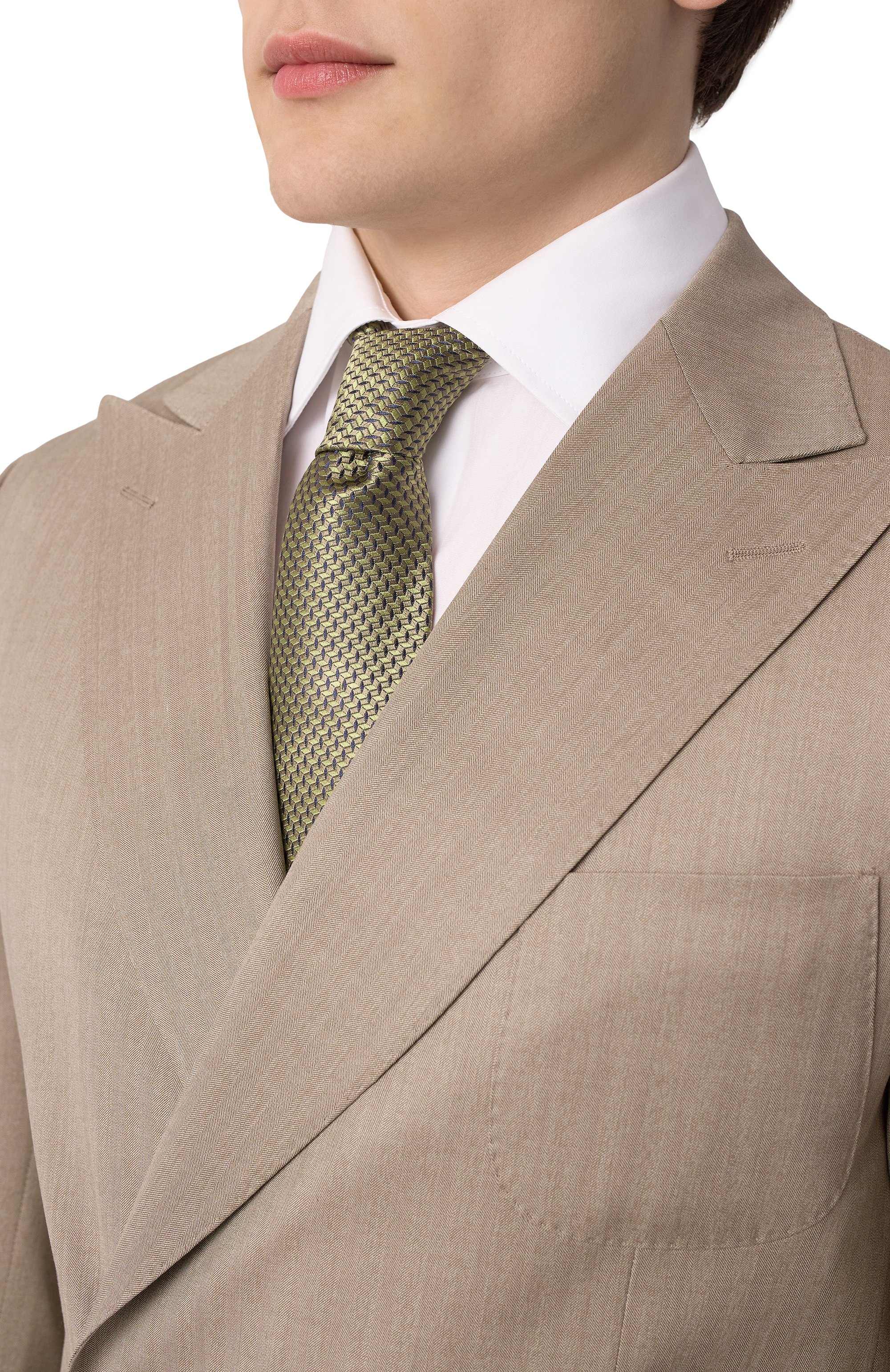 Шелковый галстук KITON, арт. UCRVKLC03L1208, фото 2