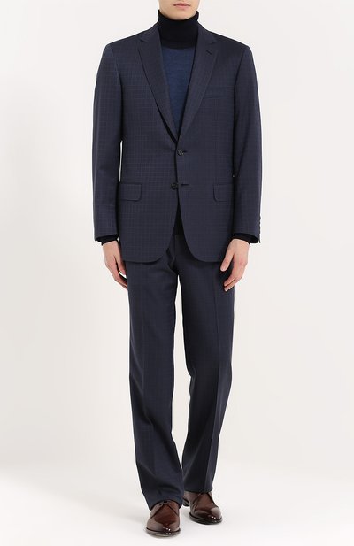 Шерстяной костюм в клетку BRIONI, арт. RA30/05A6D/C0L0SSE0, фото 2