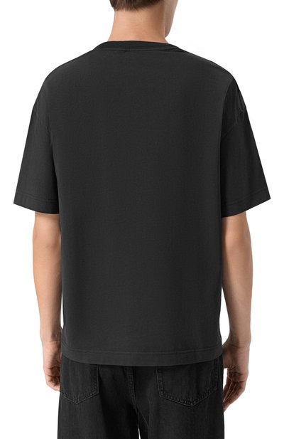 Хлопковая футболка PALM ANGELS, арт. PMAA109F25JER003, фото 4